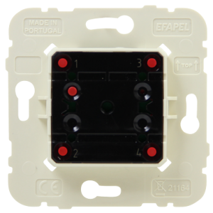 Tlačítko čtyřpólové 60 mW DC 12V/50 mA (maximální napětí 32V)