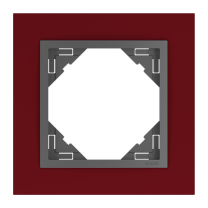 90910 TBS vínová / šedá