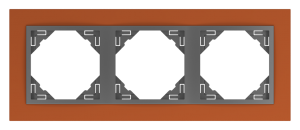 90930 TTS cihlová / šedá