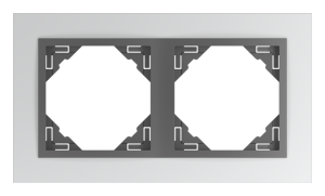 90920 TAS hliníková / šedá