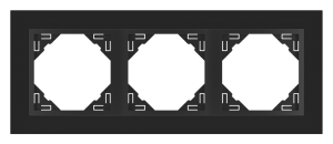 90930 TEP - sklo černá/černá